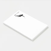 Skiing Post-it® Notes (Schuin)