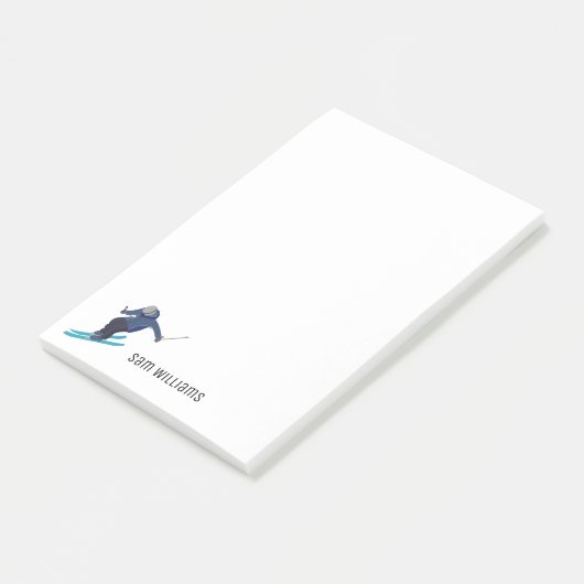 Skiing Post-it® Notes (Schuin)