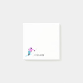 Skiing Post-it® Notes