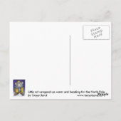 Skiing Rat Briefkaart (Achterkant)