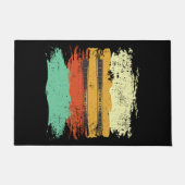 Skiing Retro Ski Deurmat (Voorkant)