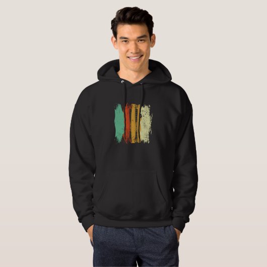 Skiing Retro Ski Hoodie (Voorkant volledig)