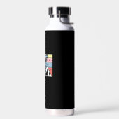 Skiing Retro Waterfles (Links)