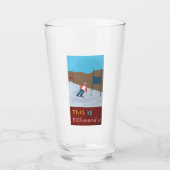 Skiing Richmond Glass Glas (Voorkant)