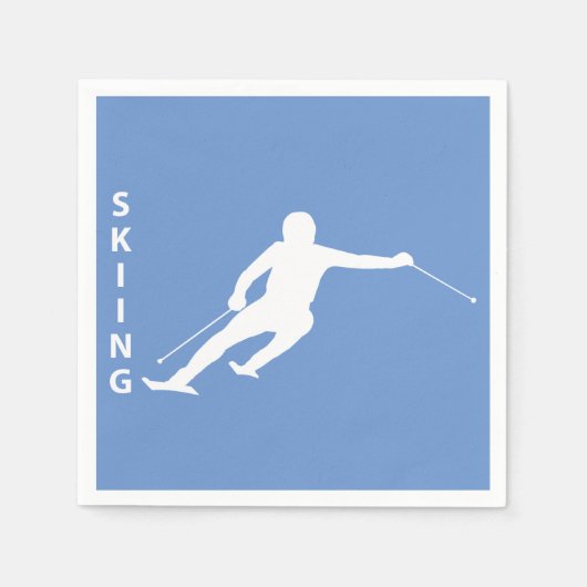 Skiing Servet (Voorkant)