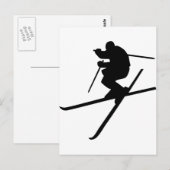Skiing - Ski Freestyle Briefkaart (Voorkant / Achterkant)