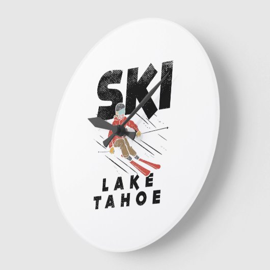 Skiing - Ski Lake Tahoe Grote Klok (Hoek)