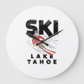 Skiing - Ski Lake Tahoe Grote Klok (Voorkant)