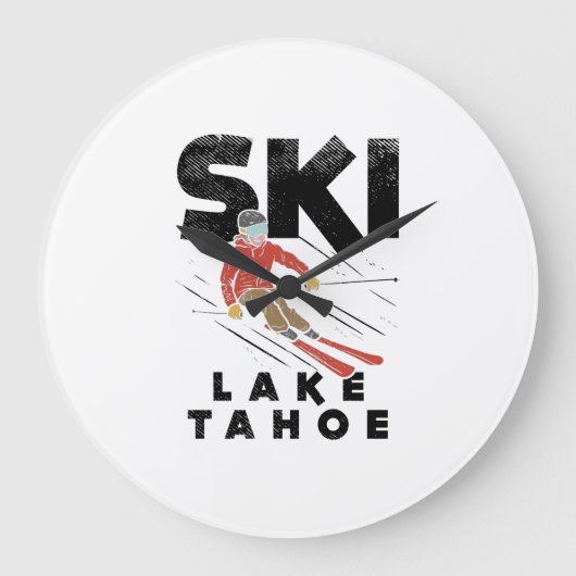 Skiing - Ski Lake Tahoe Grote Klok (Voorkant)