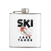 Skiing - Ski Lake Tahoe Heupfles (Voorkant)