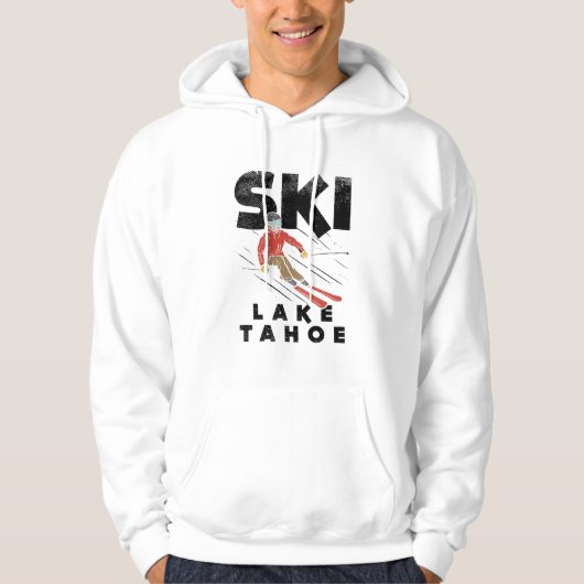 Skiing - Ski Lake Tahoe Hoodie (Voorkant)