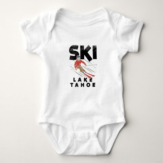 Skiing - Ski Lake Tahoe Romper (Voorkant)