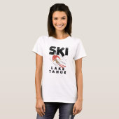 Skiing - Ski Lake Tahoe T-shirt (Voorkant volledig)