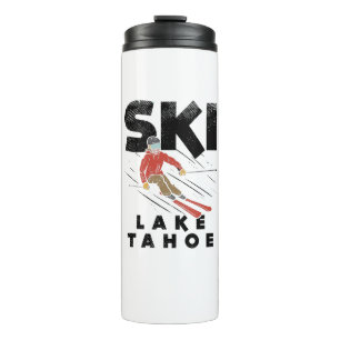 Skiing - Ski Lake Tahoe Thermosbeker