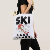 Skiing - Ski Lake Tahoe Tote Bag (Dichtbij)