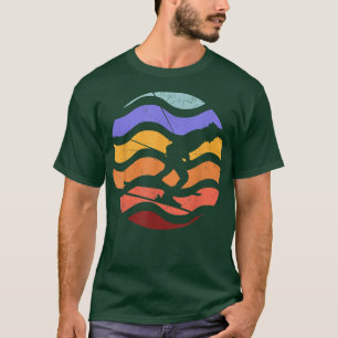 Skiing Ski Skier Biathlon Snow Winter Sports Lover T-shirt