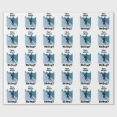 Skiing Skier How About Skiing Ski Lover Cadeaupapier (Vlak)