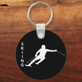 Skiing Sleutelhanger (Voorkant)