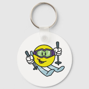 Skiing Sleutelhanger