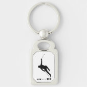 Skiing Sleutelhanger (Voorkant)