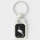 Skiing Sleutelhanger (Voorkant)
