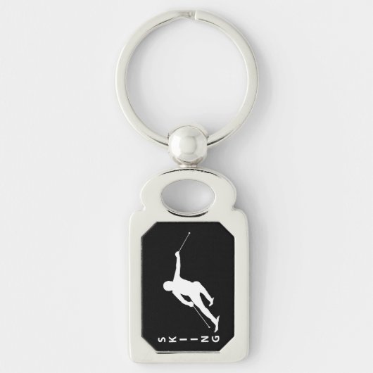 Skiing Sleutelhanger (Voorkant)