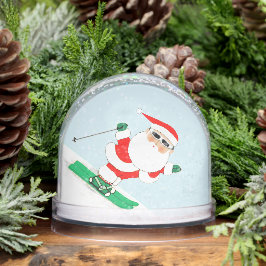 Skiing Sneeuwskier Holiday Gift Sneeuwbol