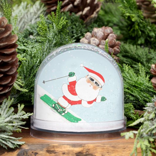 Skiing Sneeuwskier Holiday Gift Sneeuwbol (Winter)