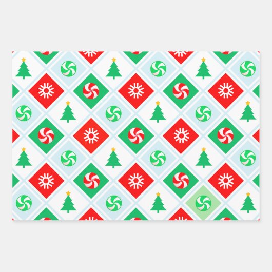 Skiing Snow Skier Holiday Gift Inpakpapier Vel (Voorkant 2)