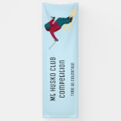 Skiing Spandoek (Verticaal)