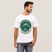 SKIING STOWE VERMONT SKI MOUNTAINS SNOWBOARD � Spi T-shirt (Voorkant volledig)