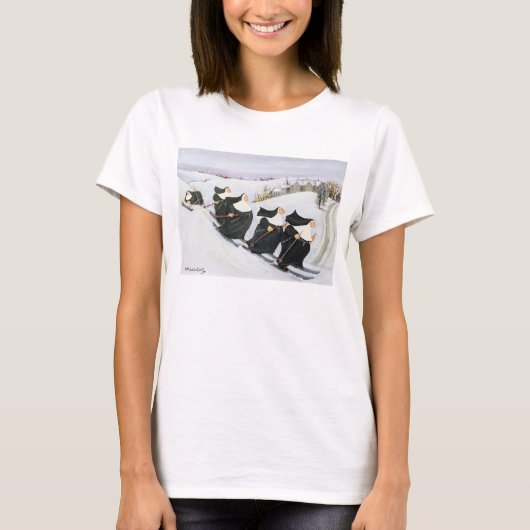 Skiing T-shirt (Voorkant)