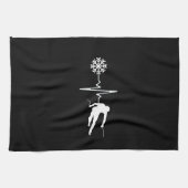 Skiing Theedoek (Horizontaal)