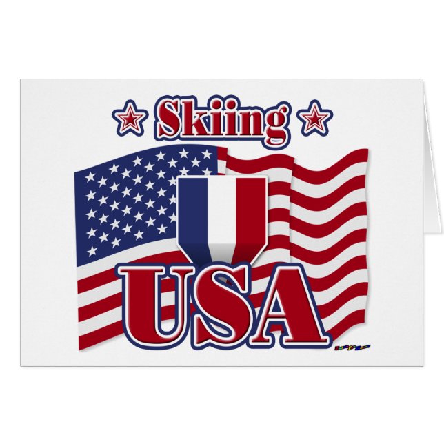 Skiing USA (Voorkant Horizontaal)