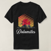 Skiing van dolomiet t-shirt (Design voorkant)