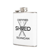 Skiing van gecertificeerde technici heupfles (Links)