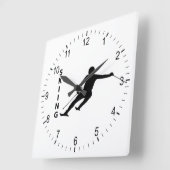 Skiing Vierkante Klok (Hoek)