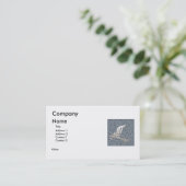 Skiing Visitekaartje (Staand voorkant)