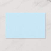 Skiing Visitekaartje (Achterkant)