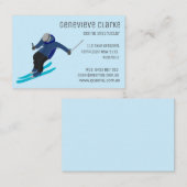 Skiing Visitekaartje (Voorkant / Achterkant)