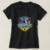 Skiing Zugspitze Germany Ski Skiing Lover T-shirt (Design voorkant)