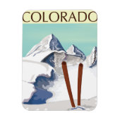 Skiingbergen Magneet (Verticaal)