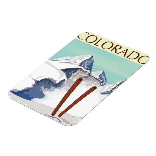 Skiingbergen Magneet (Linkerzijde)