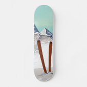 Skiingbergen Persoonlijk Skateboard (Voorkant)