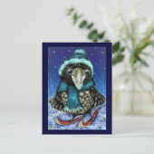 Skiingraven Briefkaart (Staand voorkant)