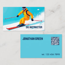 Skiinstructeur QR