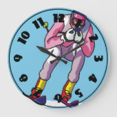 skiklok downhill grote klok (Voorkant)