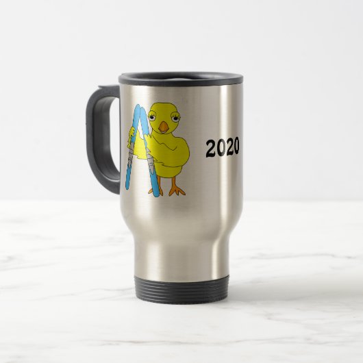 skikuiken reisbeker (Voorkant links)