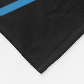 Skilegendes werden geboren in maart - verjaardagsc fleece deken (Hoek)