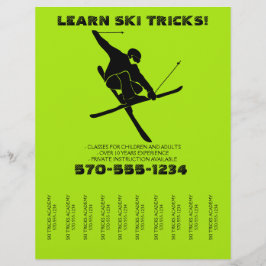 Skilessons Ski Tricks Tear Off Strips Flyer
